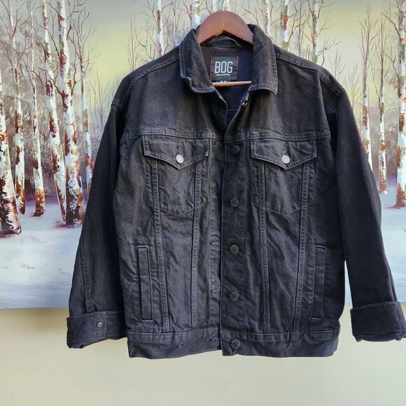 BDG Black Jean Jacket - Picture 2 of 6